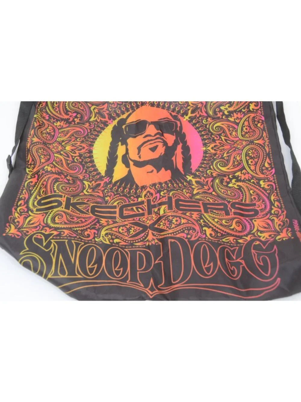 Snoop Dogg X Skechers Reusable Tote Bag Backpack Lightweight Shopper Farmers Mkt